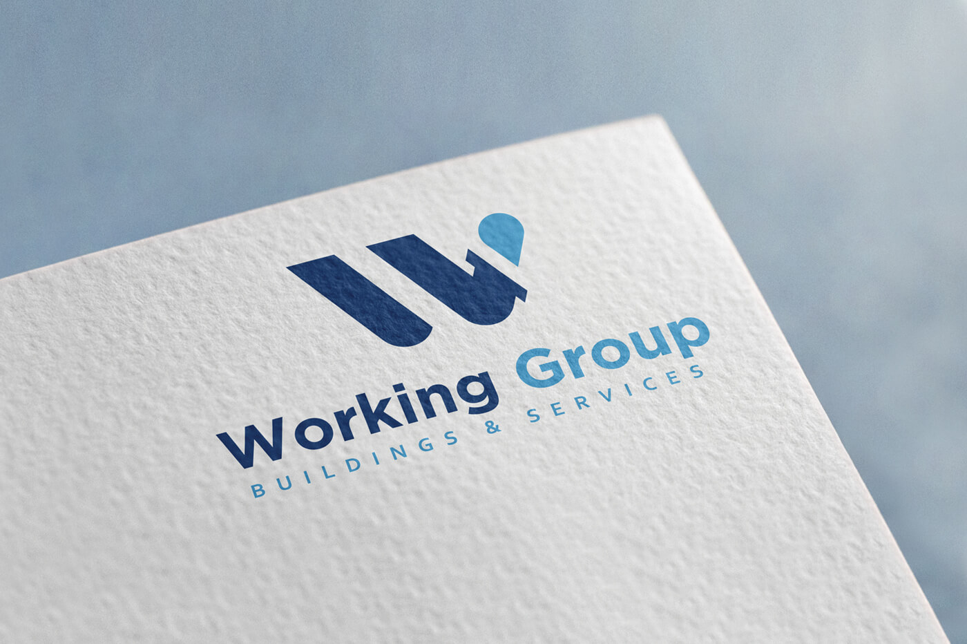 Logo working group su carta
